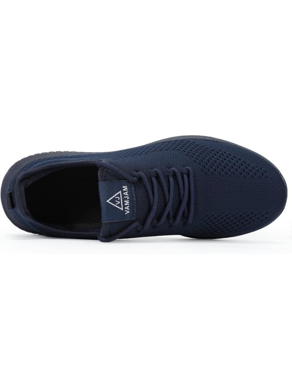 Men's All Blue Ultra Lightweight Non Slip Breathable Mesh Workout Sneakers - Picture 2 of 6